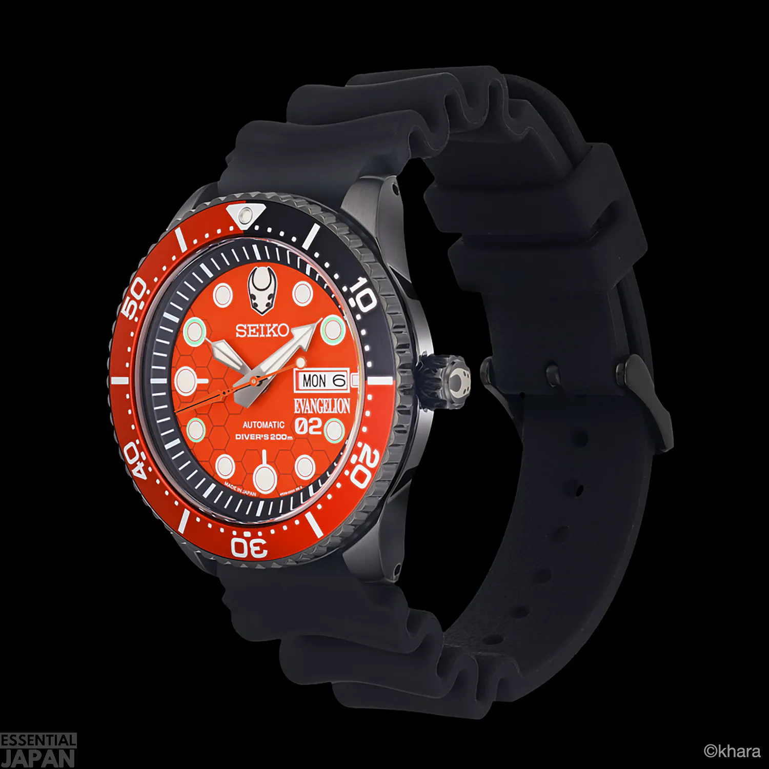 seiko evangelion unit 02 watch 6