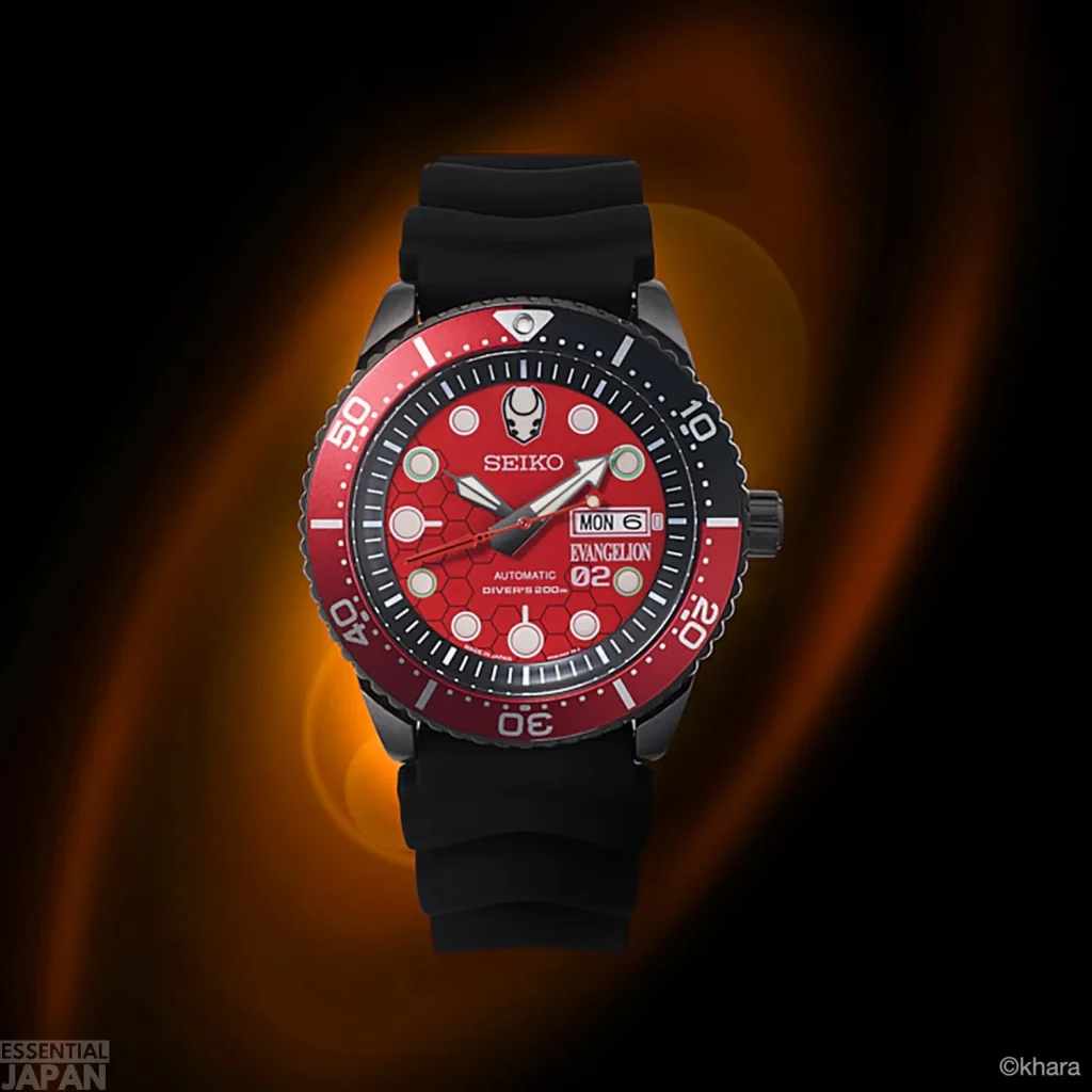 seiko evangelion unit 02 watch 8