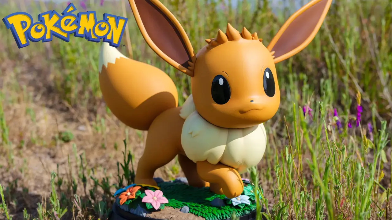 sideshow collectibles pokemon eevee life size figure 0