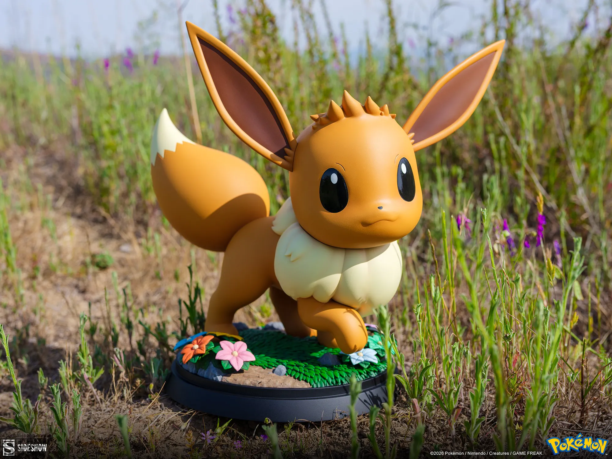 sideshow collectibles pokemon eevee life size figure gallery 6a3b0ba2df999