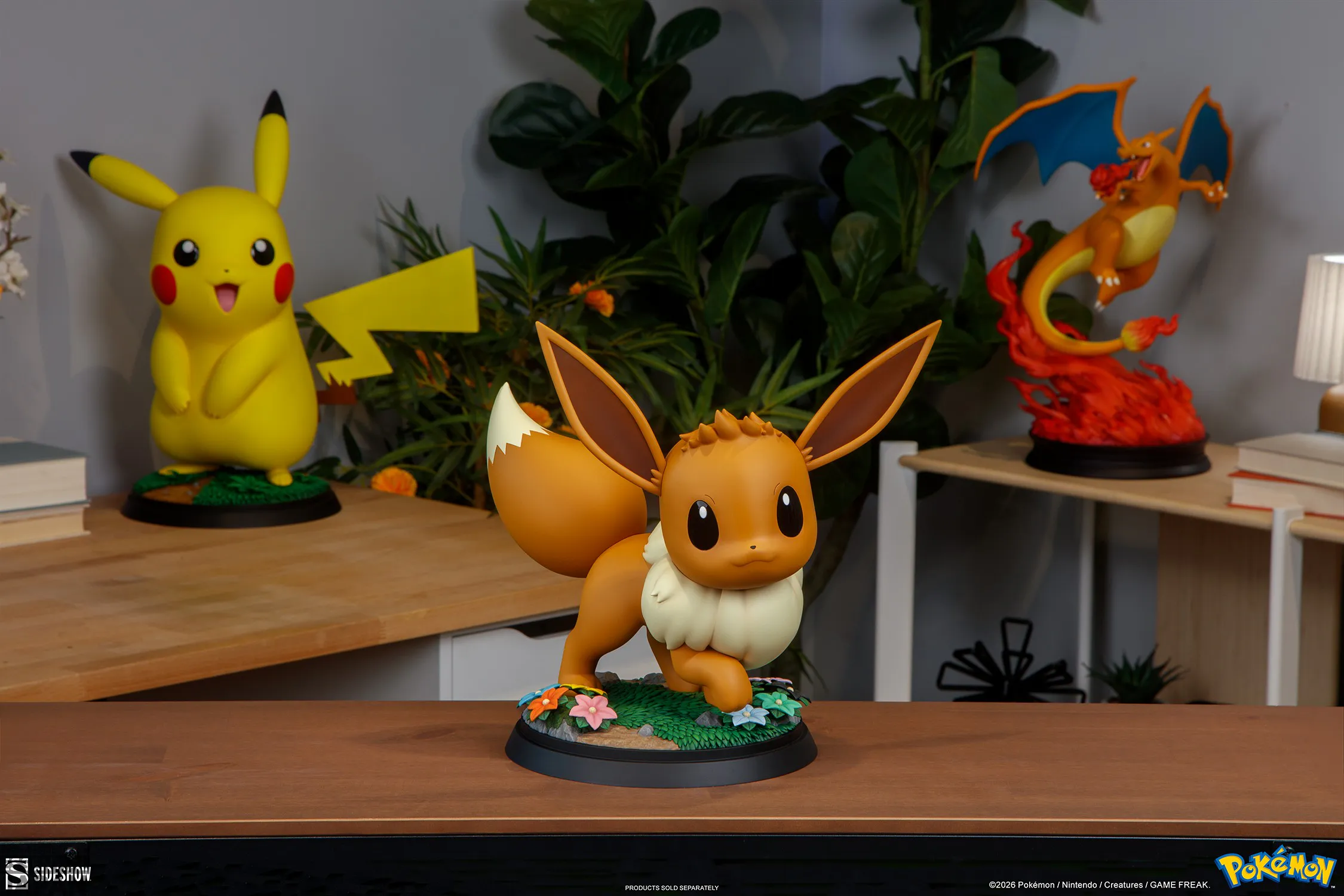 sideshow collectibles pokemon eevee life size figure gallery 6a3b0ba44a893