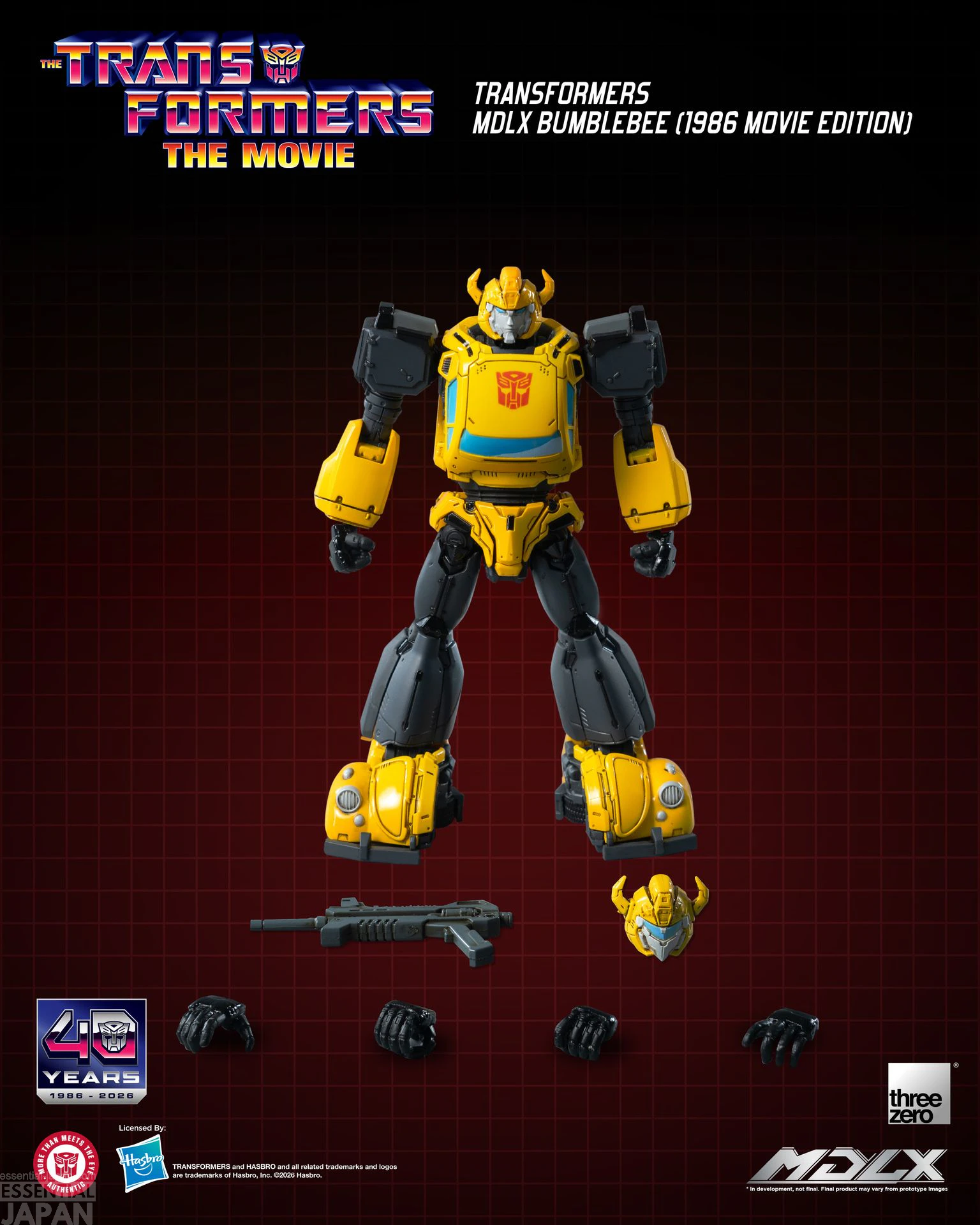 threezero MDLX Bumblebee (1986 Movie Edition) 3