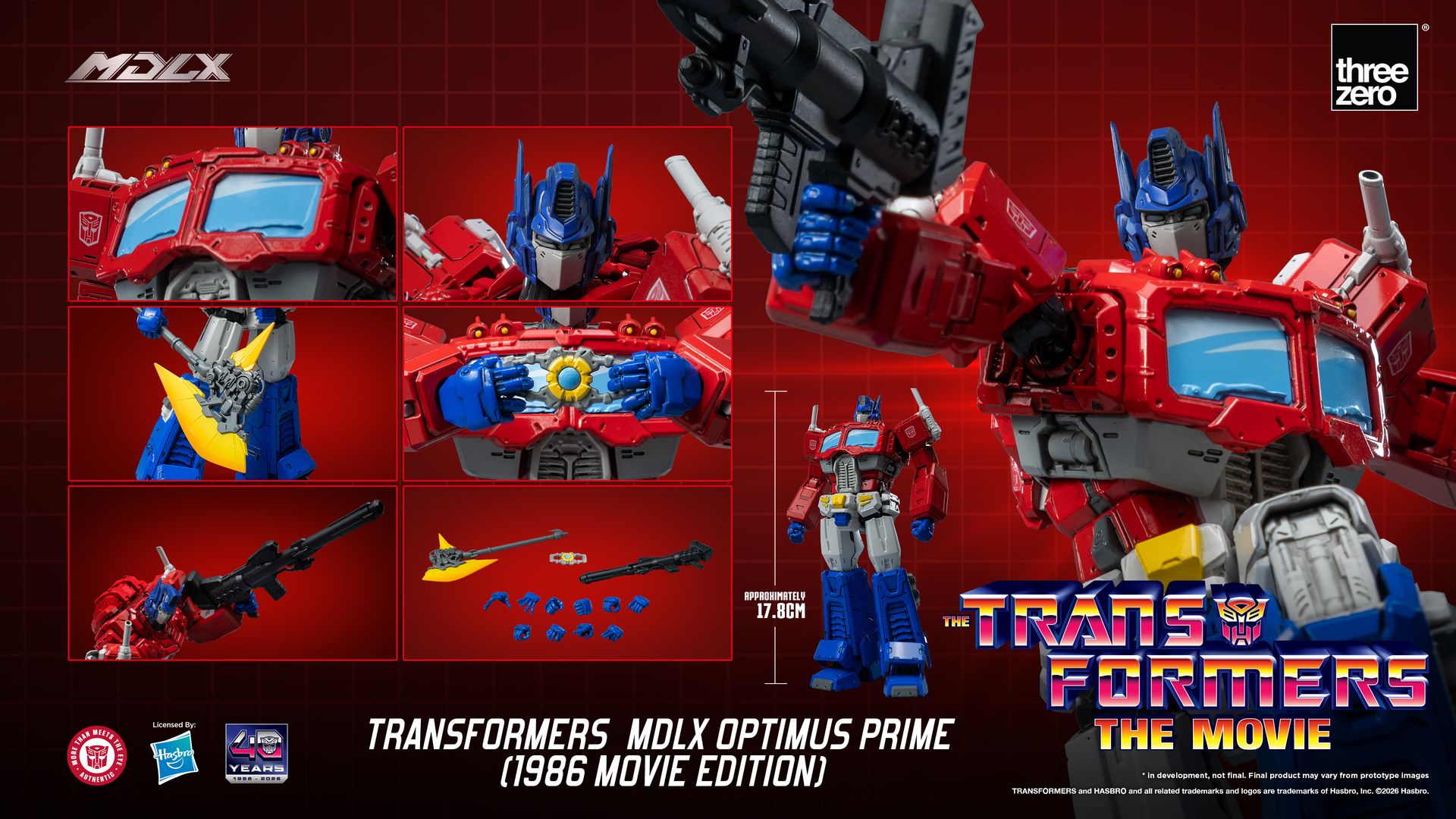 Orders Open for New Transformers: The Movie 40th Anniversary