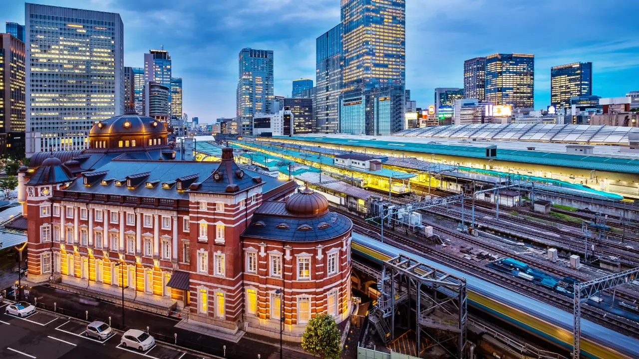 tokyo station train tracks