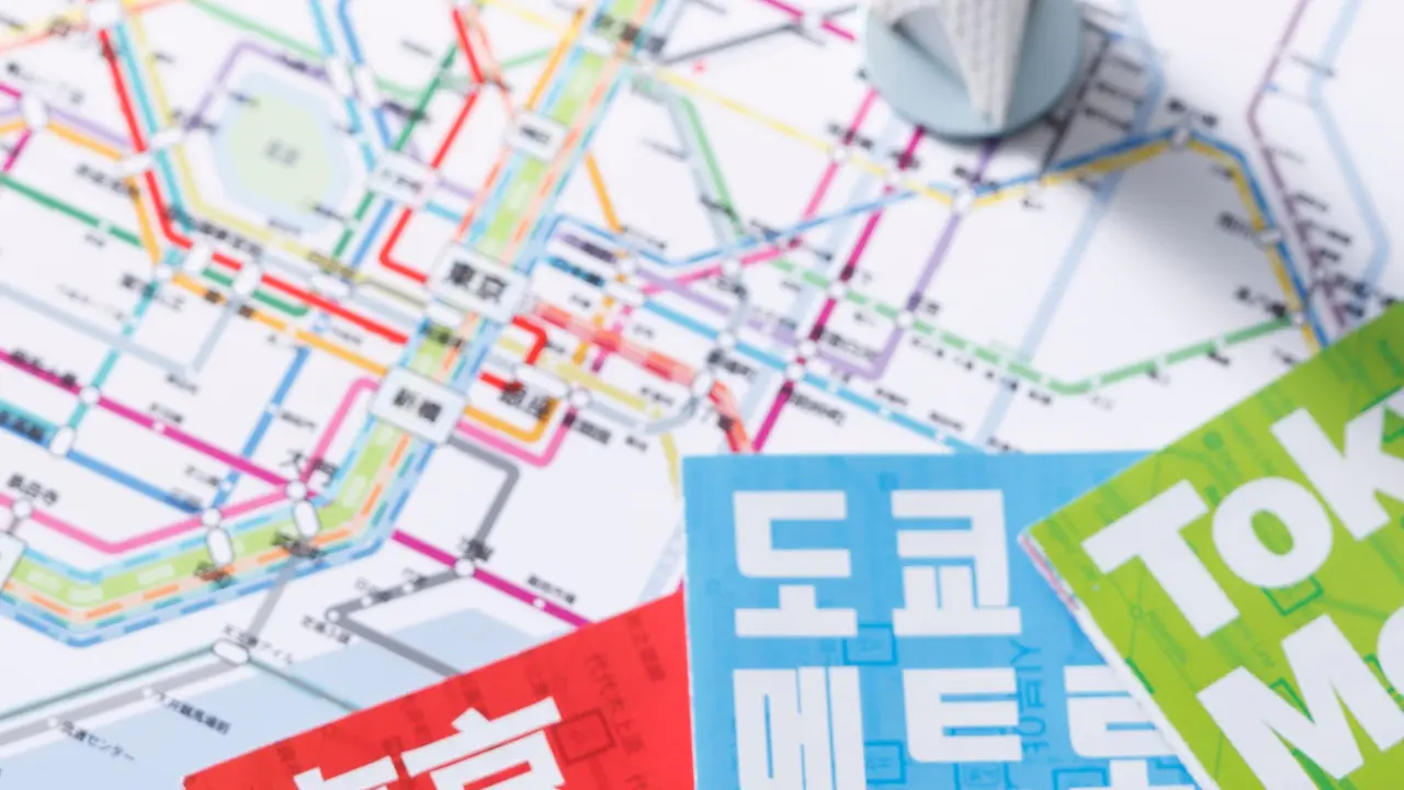 tokyo train subway map 01