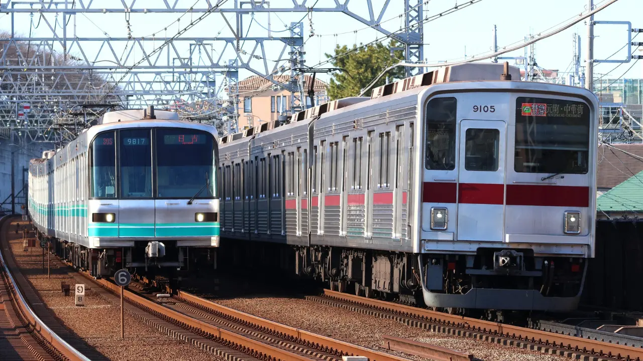 tokyu railways trains