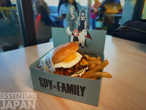 trill burgers spy x family collab