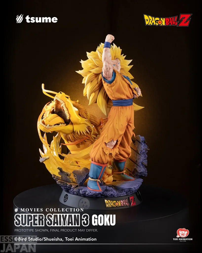 tsume art dbz super saiyan 3 goku movie collection 9
