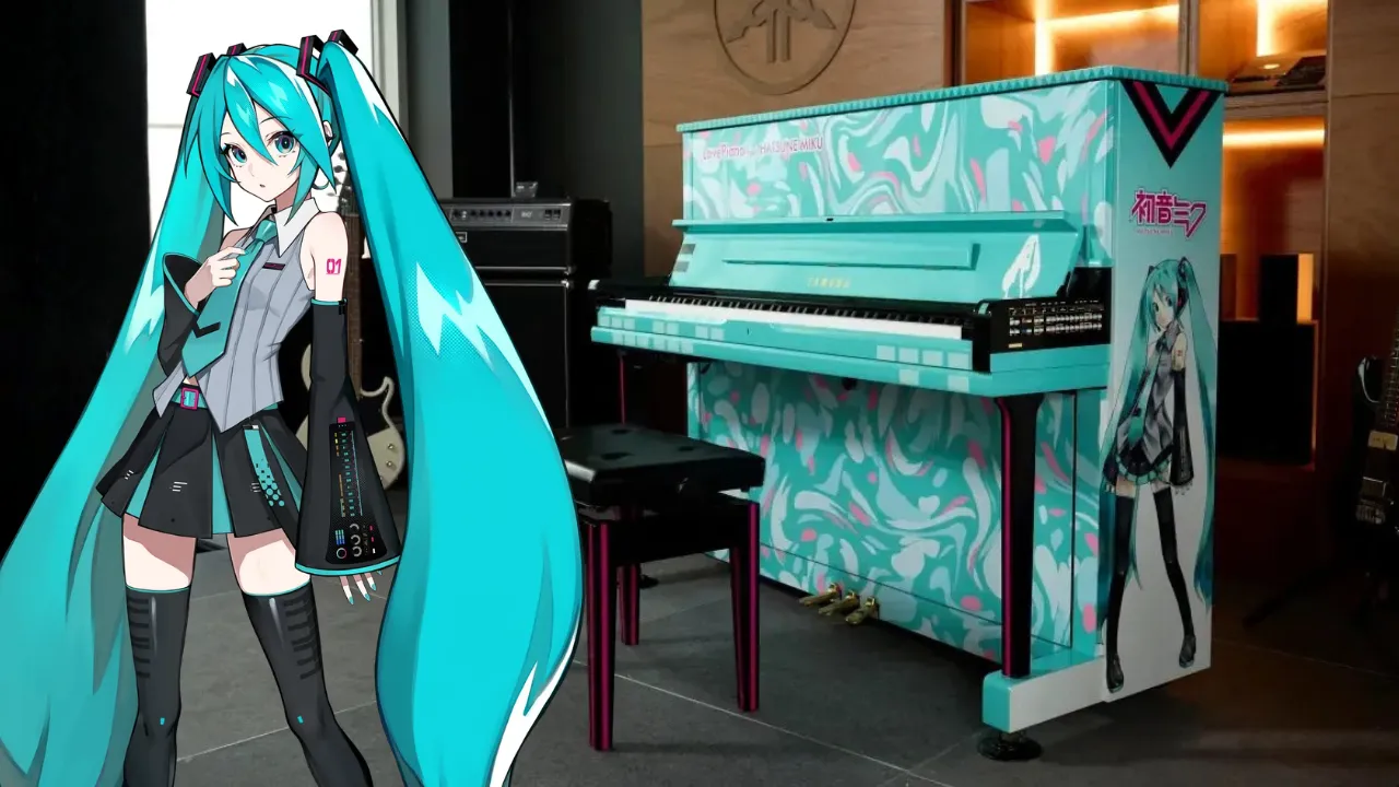Yamaha Hatsune Miku street piano debut Magical Mirai 2026