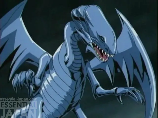 yugioh anime screenshot blue eyes white dragon 2