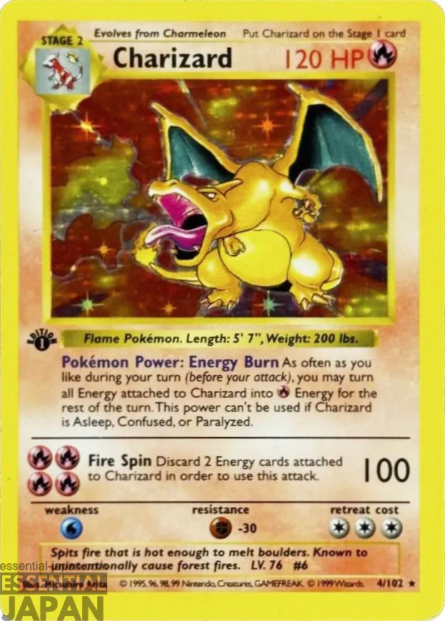 1999 1st Edition Base Set Charizard Logan Paul Break PSA 10 1