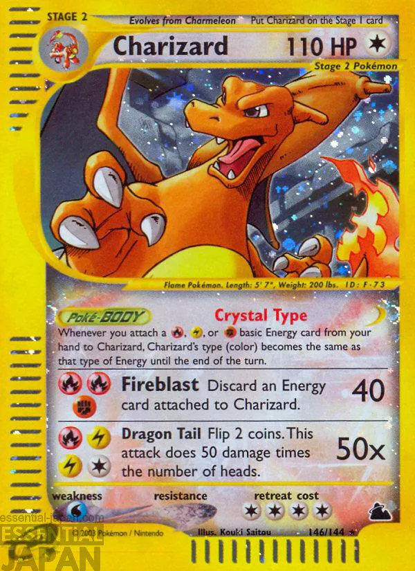 2003 Skyridge Crystal Charizard 1