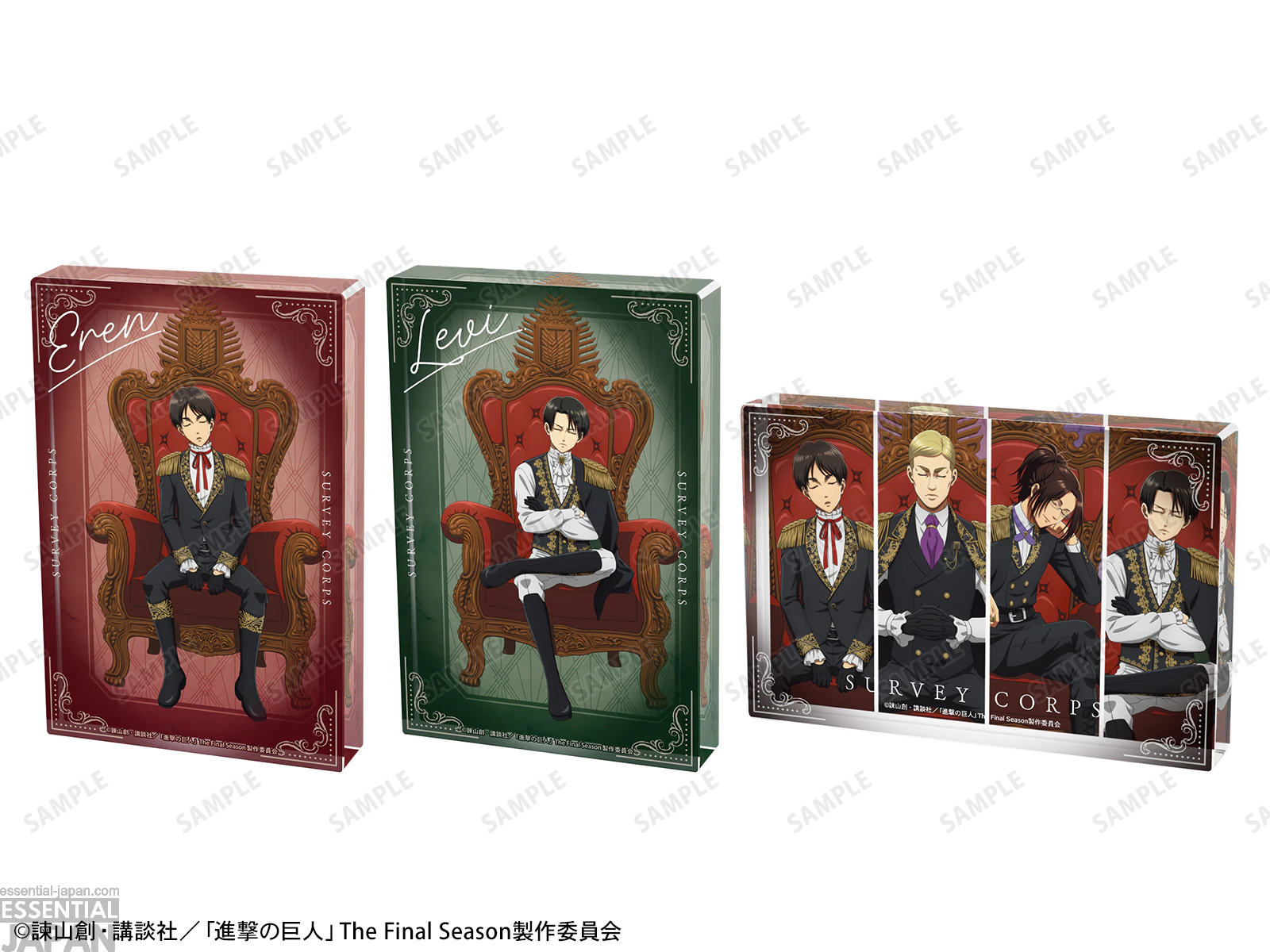 Attack on Titan 'Dreaming Throne' Pop Up Store 12