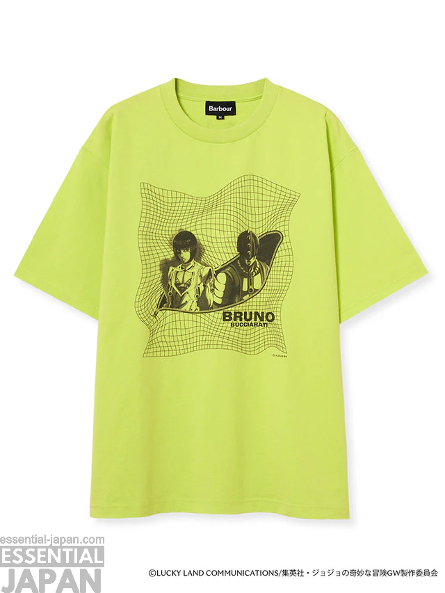 Barbour JJBA Golden Wind x Fashion Collab 5