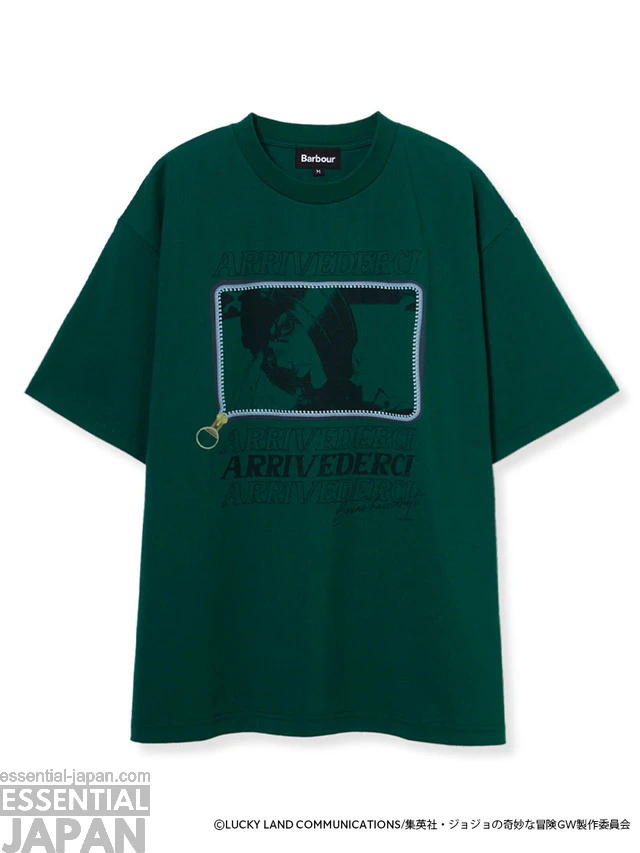 Barbour JJBA Golden Wind x Fashion Collab 7