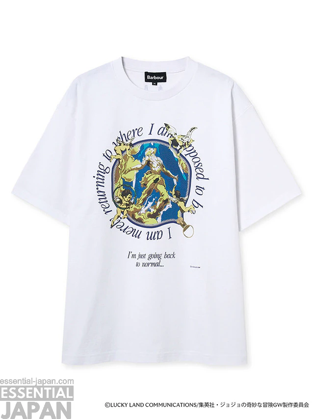 Barbour JJBA Golden Wind x Fashion Collab 8