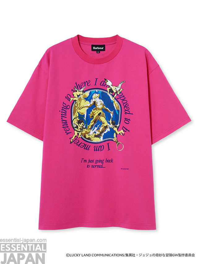 Barbour JJBA Golden Wind x Fashion Collab 9