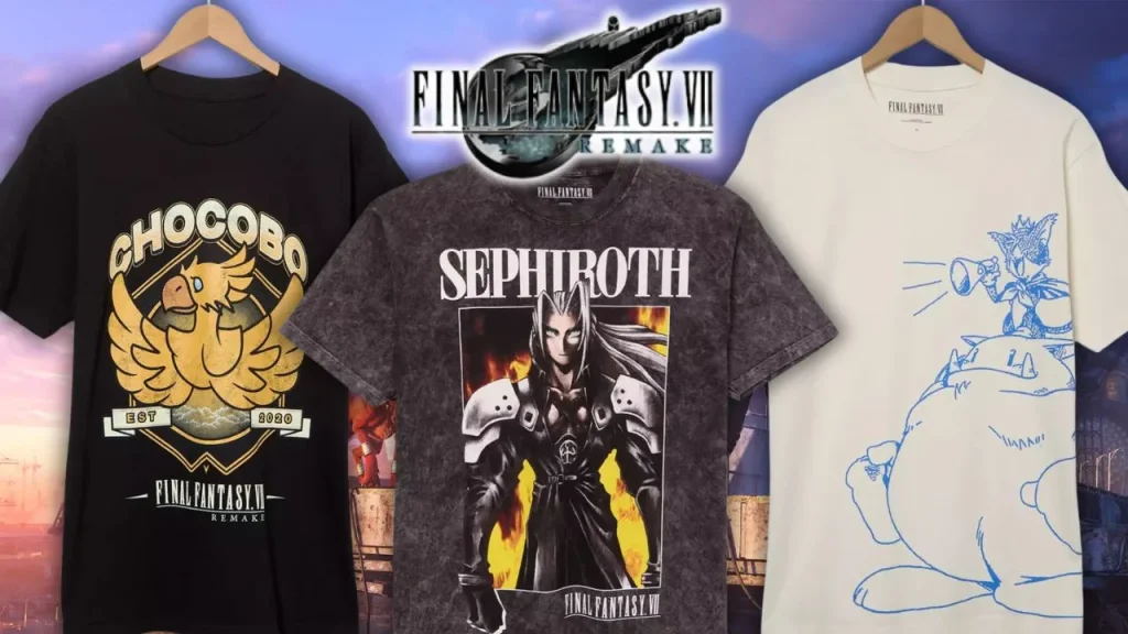 BoxLunch x Final Fantasy VII Shirt Collab Collection