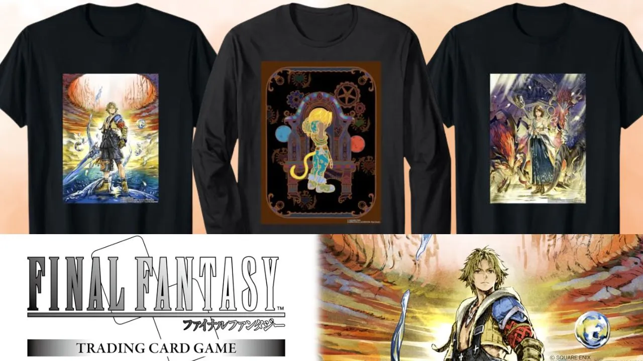 Square Enix Launches First Official Final Fantasy TCG Apparel