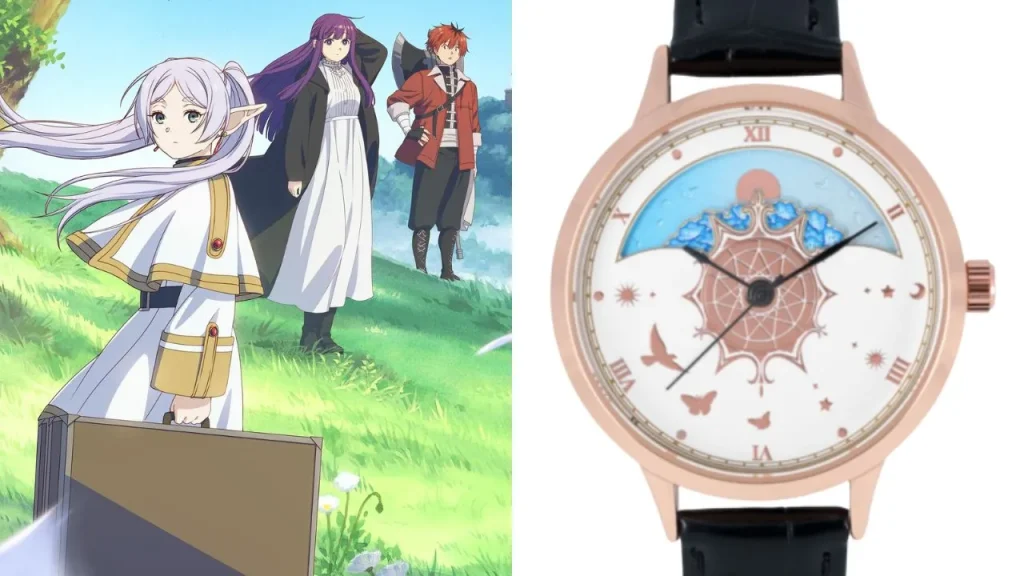 Frieren Magical Blue Moon Weed Inspired Watch Main
