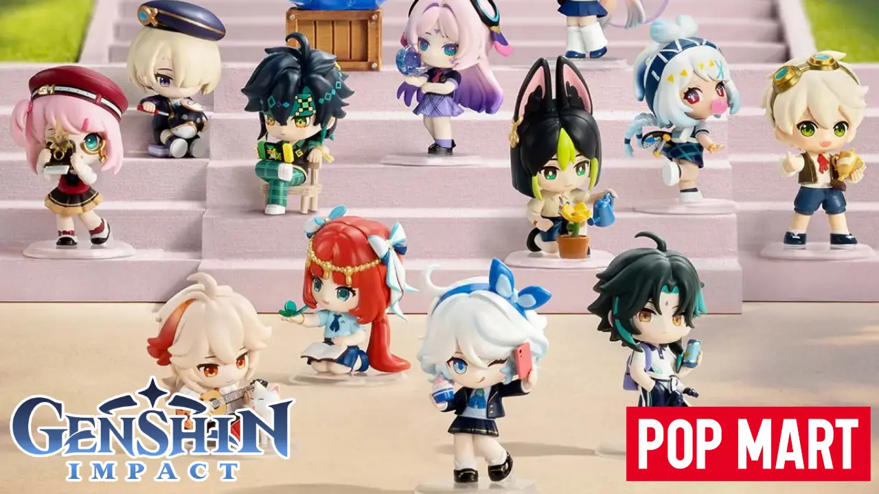 POP MART Launches Adorable New Genshin Impact Blind Box Collection
