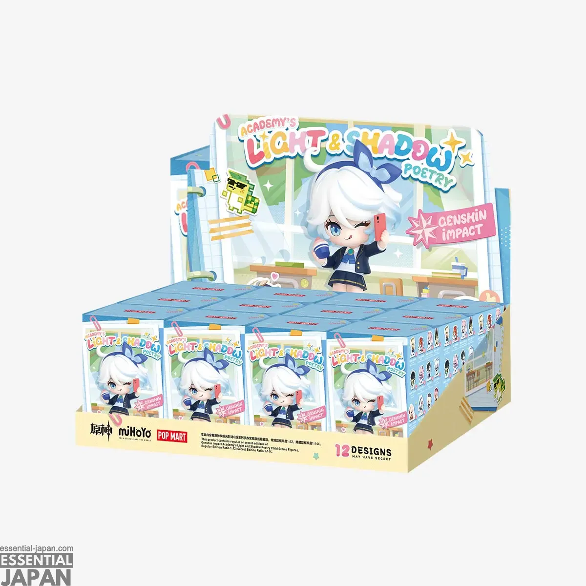 Genshin Impact Academy's Light and Shadow Poetry Chibi Series Figures 2