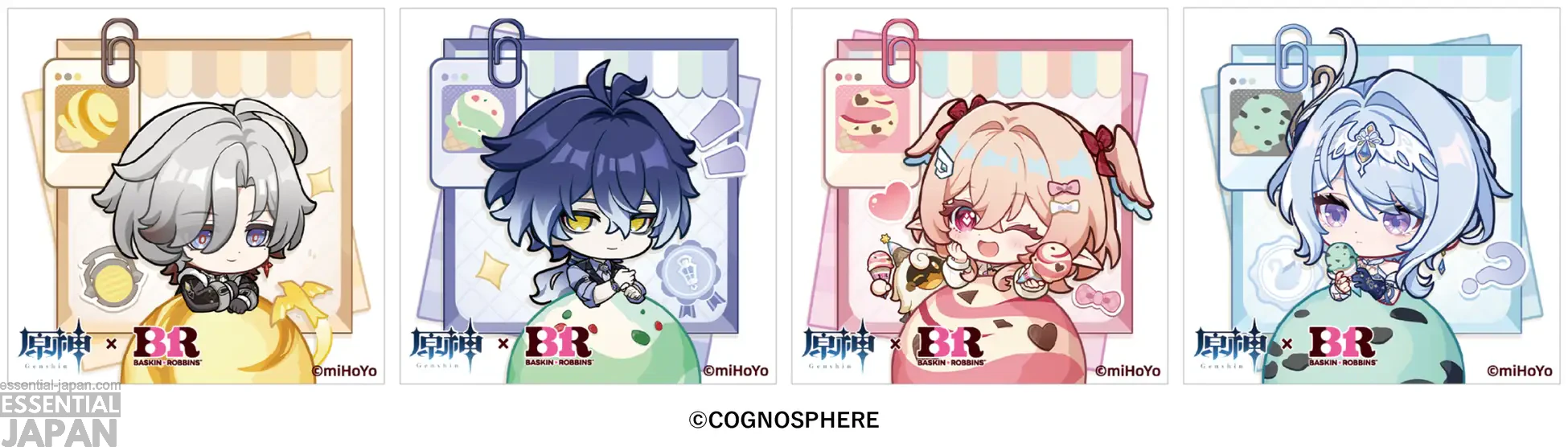 Genshin Impact x Baskin Robbins Collab 12