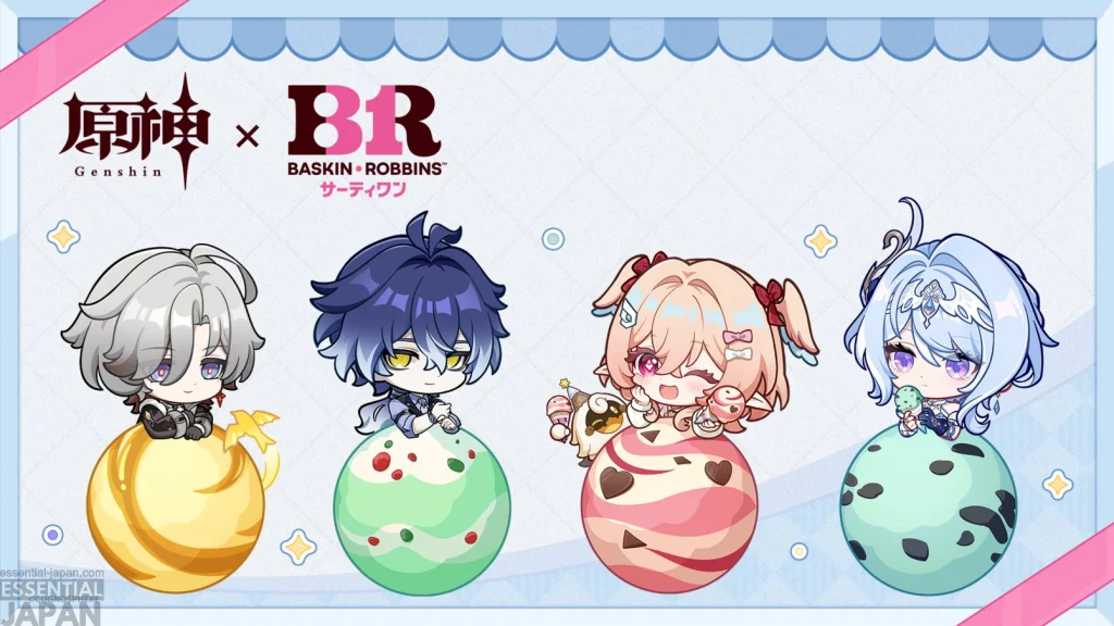 Genshin Impact x Baskin Robbins Collab 14