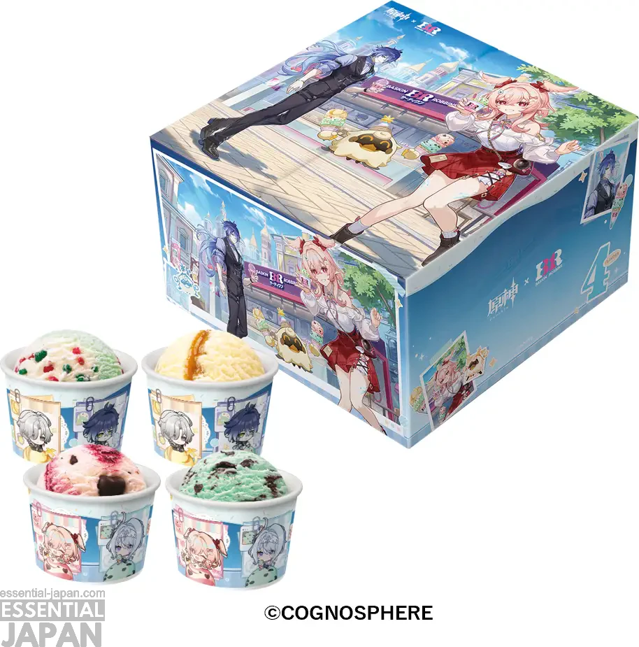 Genshin Impact x Baskin Robbins Collab 2