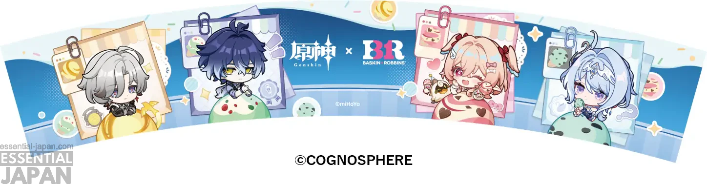 Genshin Impact x Baskin Robbins Collab 7