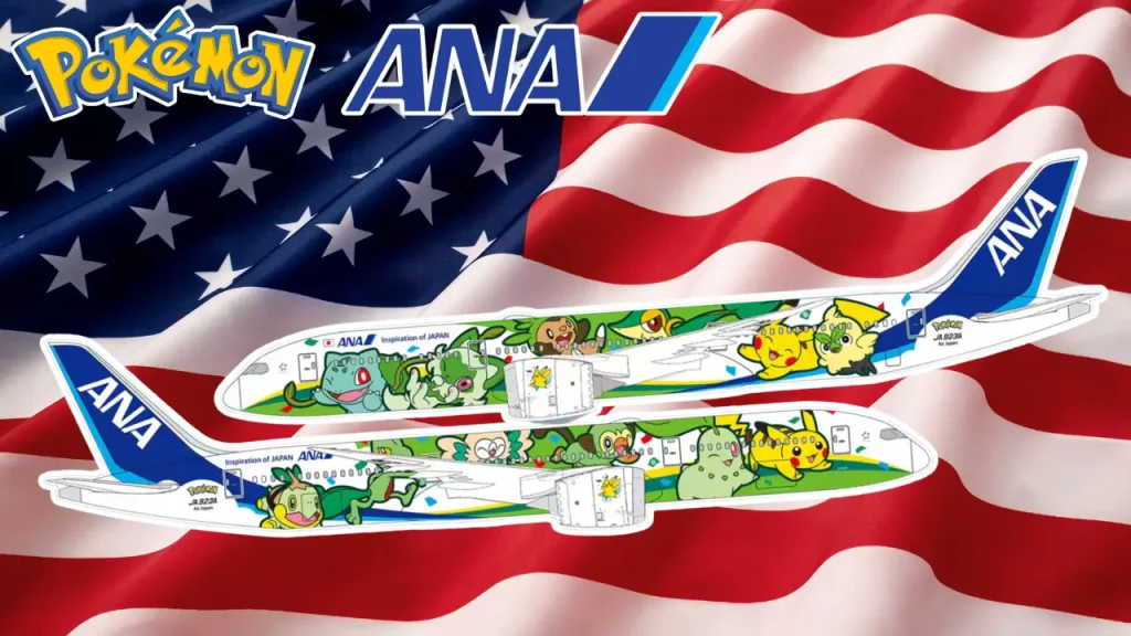 Green Pokémon Plane Confirms US Routes