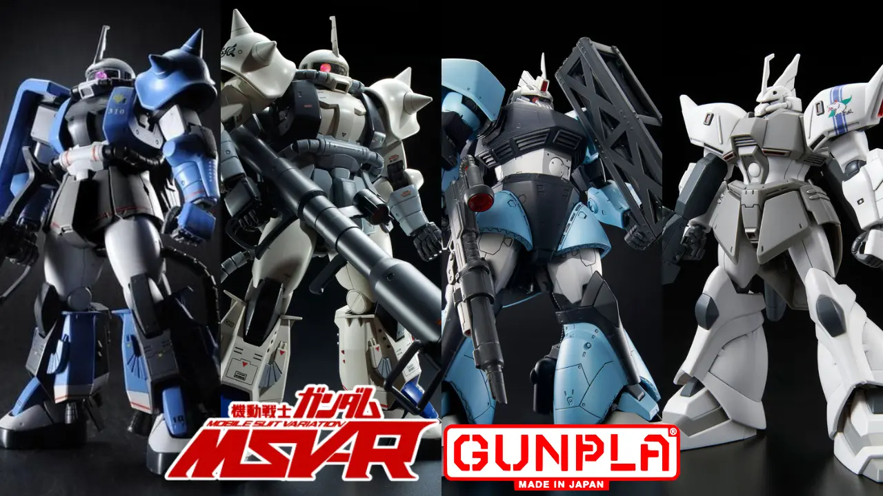 Gundam MSV R Gunpla Kits Re Release