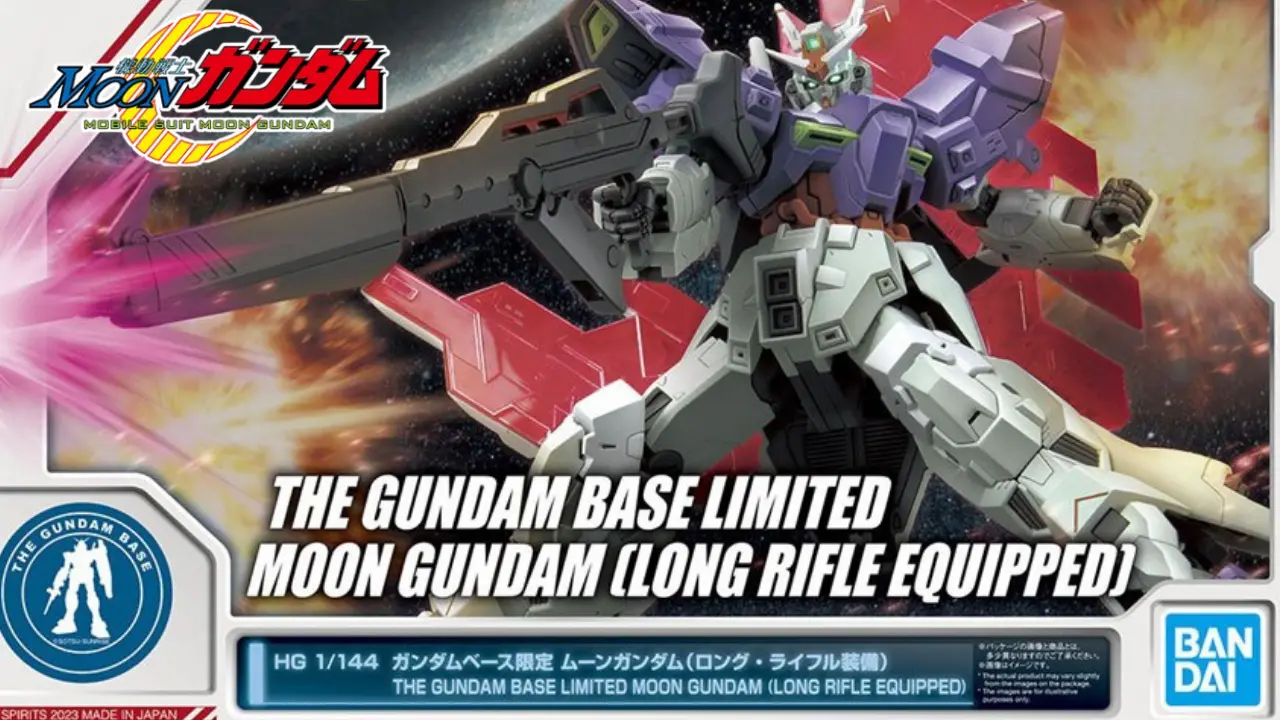 HG 1144 GUNDAM BASE Limited Moon Gundam [Long Rifle Equipped] 0