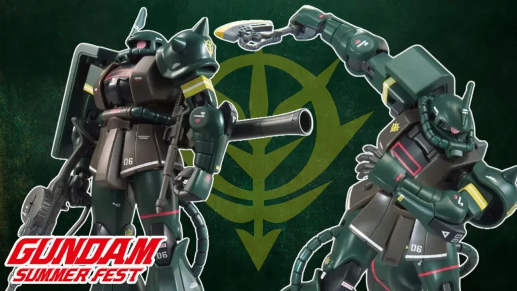 HG 1144 THE GUNDAM BASE LIMITED MS 06 ZAKU Ⅱ(21stCENTURY REAL TYPE Ver.) summer fest