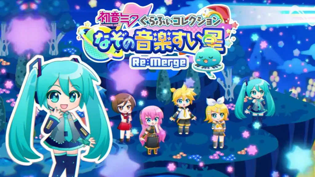 Hatsune Miku Graphy Collection Mystery Music Planet ReMerge pre registration opens