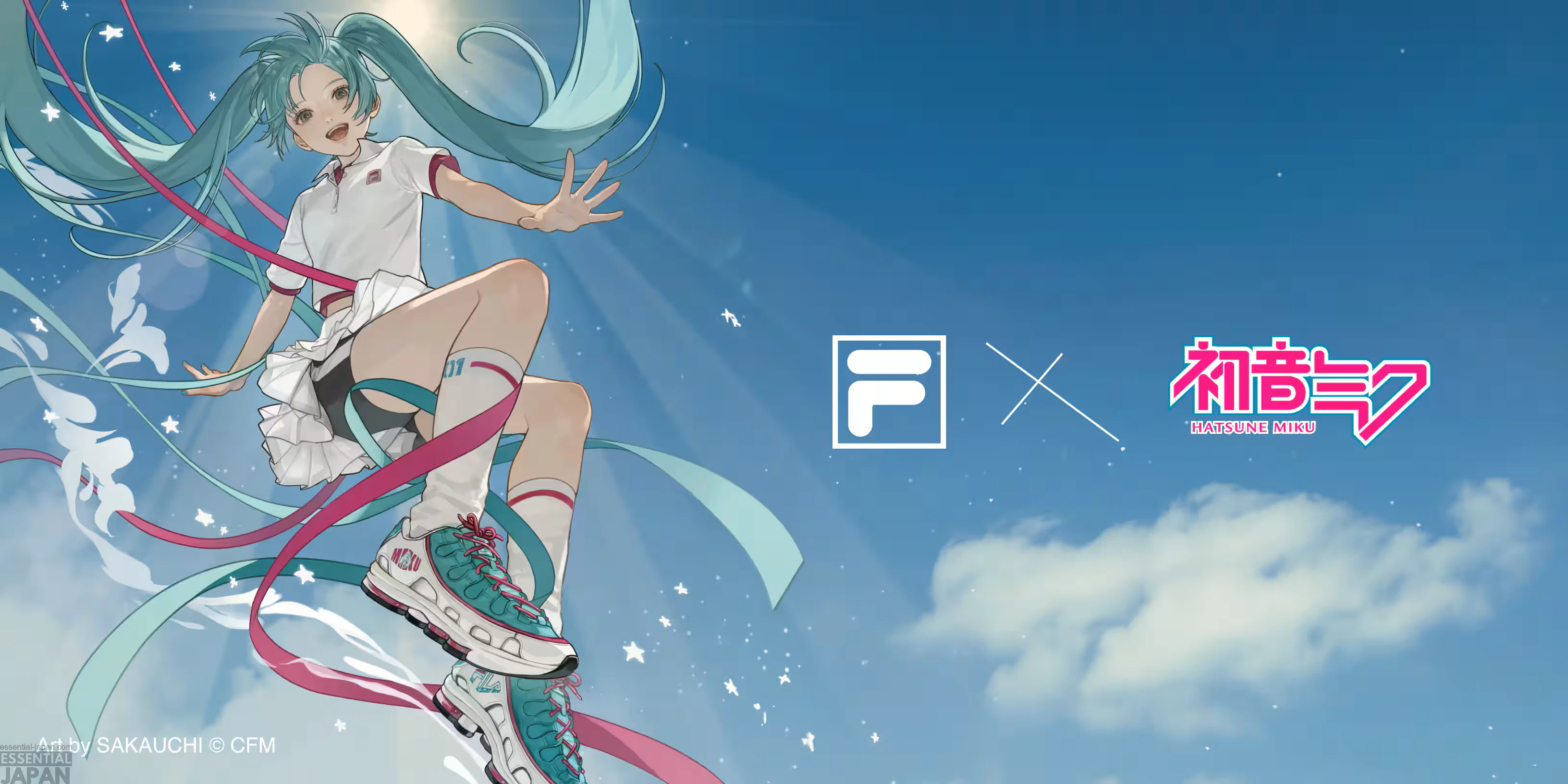 Hatsune Miku x Fila Shoe Collab 1
