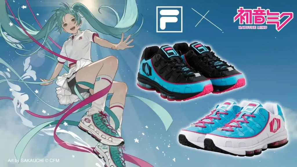 Hatsune Miku x Fila Shoe Collab Main