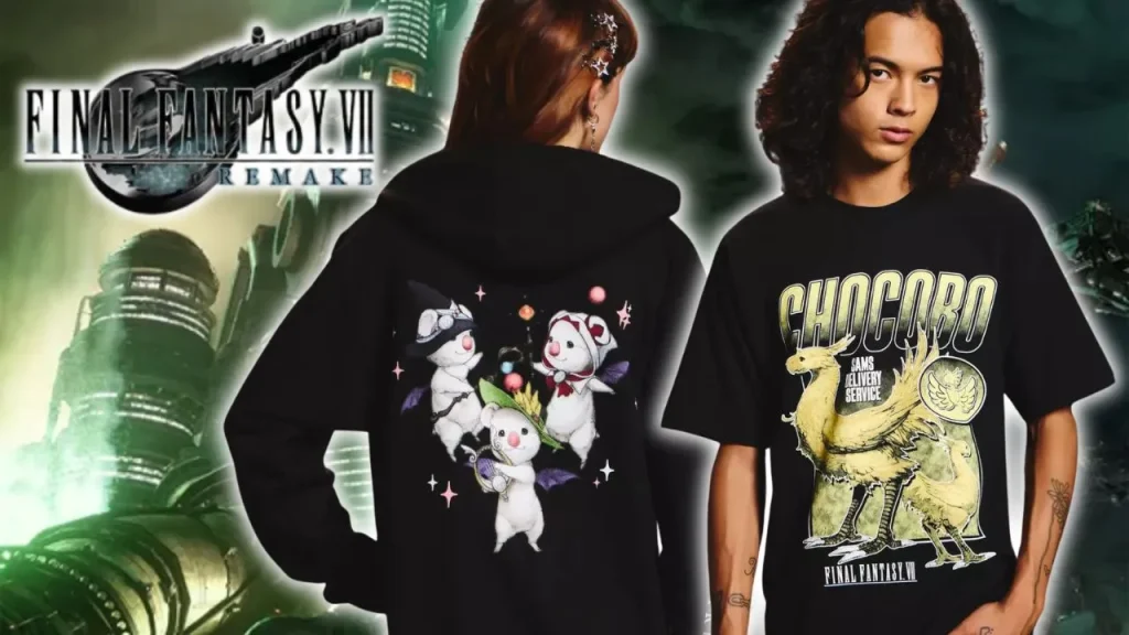 Hot Topic Final Fantasy Clothing Collab Main