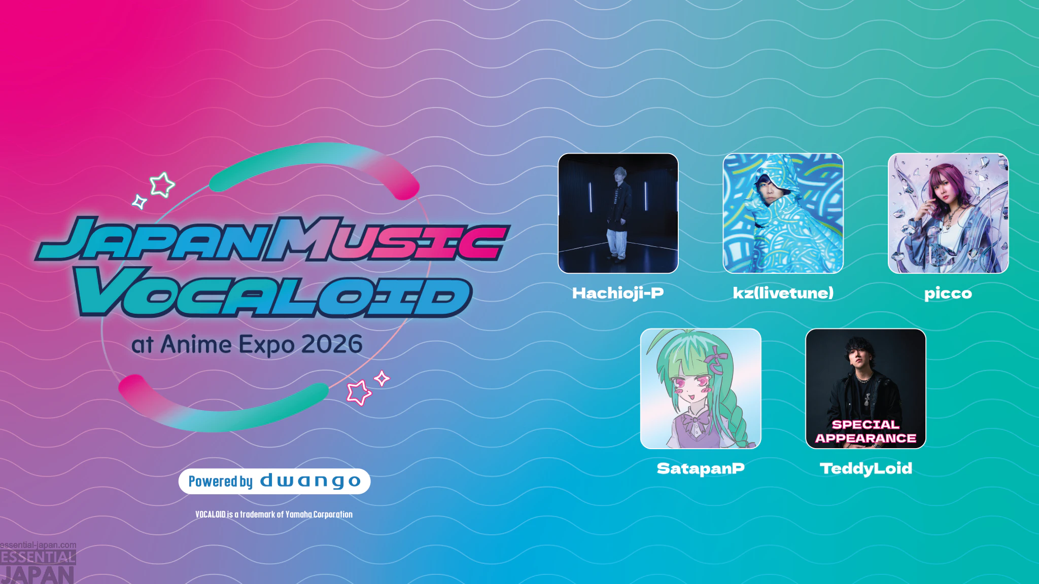 JAPAN MUSIC VOCALOID at Anime Expo 2026 in Los Angeles