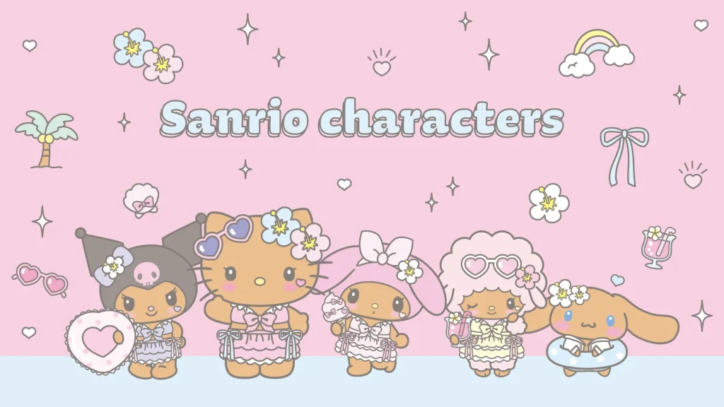 Kirameki Summer Pool Design Series sanrio 1