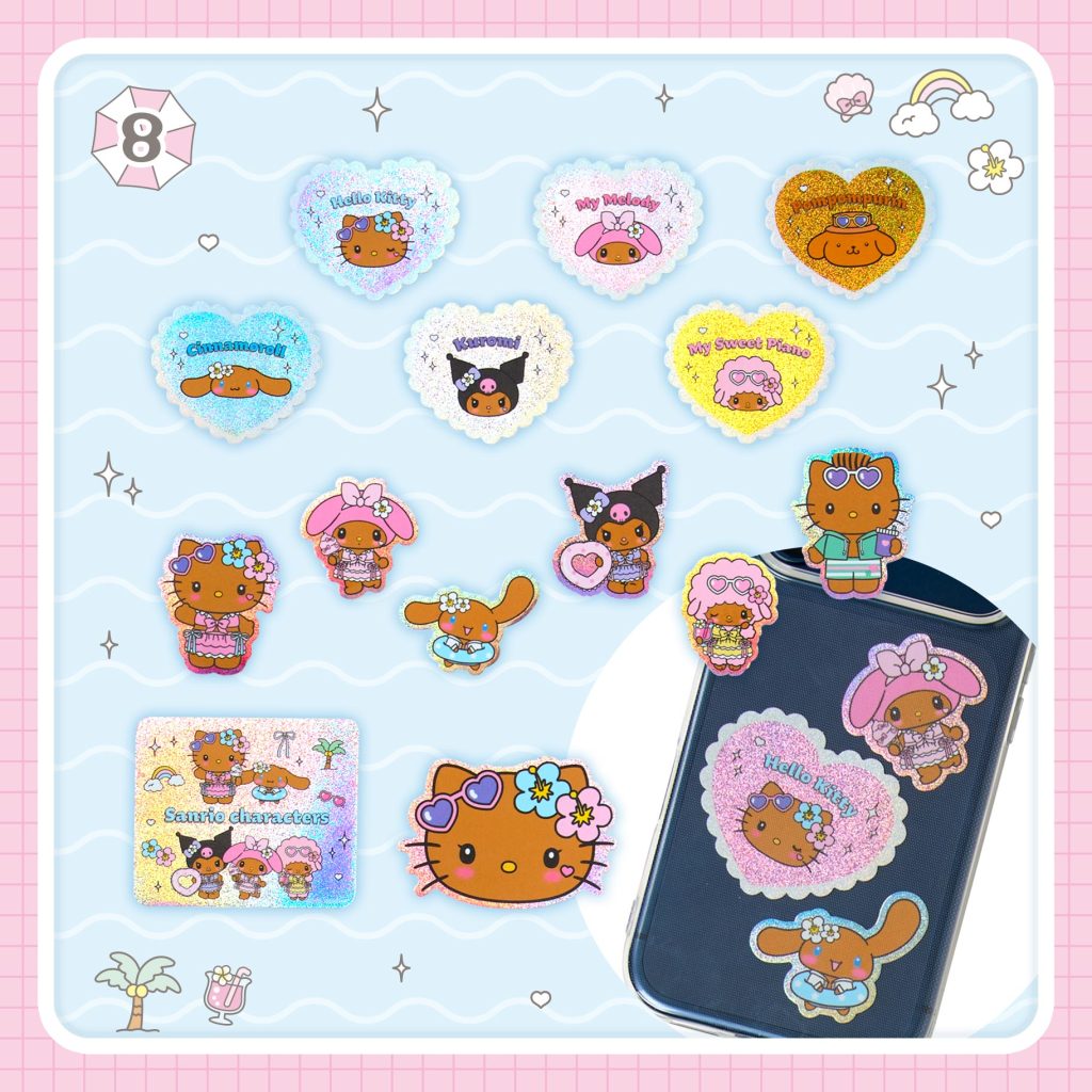 Kirameki Summer Pool Design Series sanrio 2