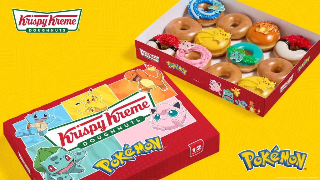 Krispy Kreme Pokémon 30th Anniversary Doughnuts 1