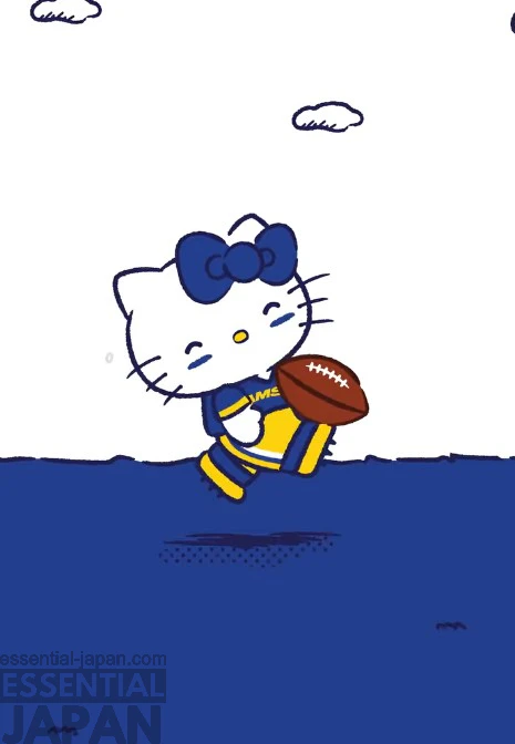 Los Angeles Rams Hello Kitty Collab Bobblehead 5