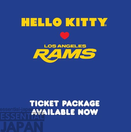 Los Angeles Rams Hello Kitty Collab Bobblehead 6