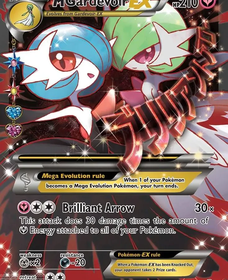 M Gardevoir EX Full Art (Generations Radiant Collection RC31RC32)