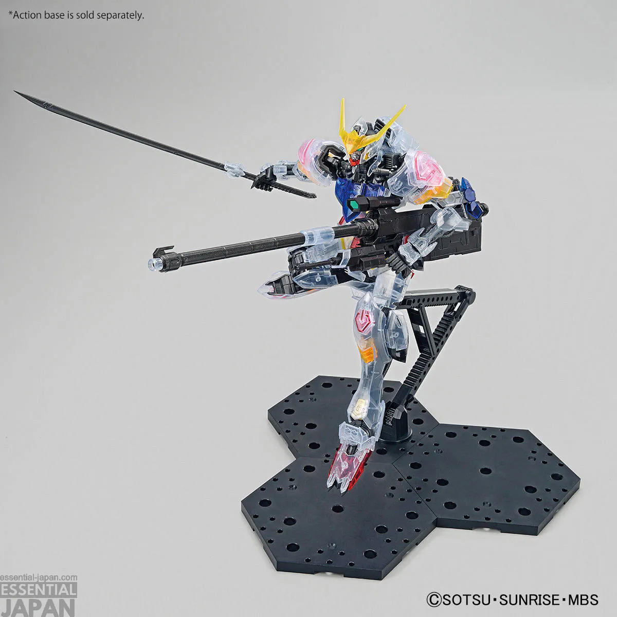 MG 1100 Gundam Barbatos [Clear Color] 1
