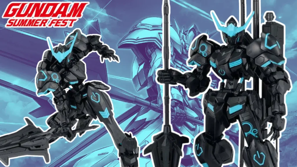 MG 1100 Gundam Barbatos [Recirculation ColorNeon Blue] gundam summer fest 00