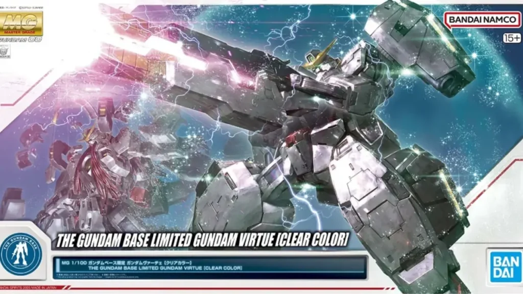 MG 1100 Gundam Base Limited Gundam Virtue Clear Color gunpla 0