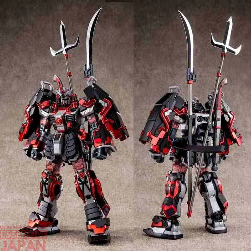 MG 1100 Shin Musha Gundam Sengoku no Jin Black Robe Large Armor 9