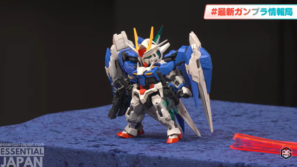 MGSD 00 Raiser gundam reveal 3